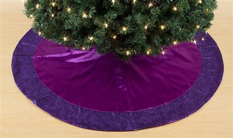 purple skirt for christmas tree